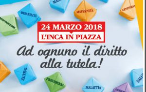 Il 24 marzo Giornata della tutela individuale: Inca Cgil in Piazza Cairoli
