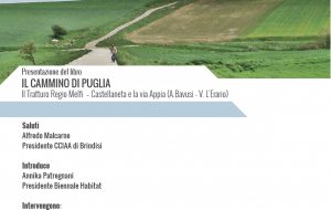 Assonautica presenta a Brindisi il libro “Il Cammino di Puglia: il Tratturo Regio Melfi Castellaneta e la Via Appia”