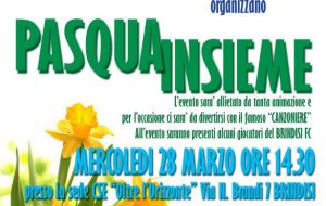 Calciatori, dirigenti e tifosi del Brindisi donano uova di pasqua agli ospiti di “Oltre L’Orizzonte”