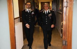 Il Comandante Interregionale Tomasone in visita al Comando Provinciale Carabinieri di Brindisi
