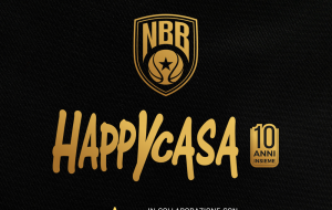 Happy Casa celebra i 10 anni: sarà match sponsor di Brindisi-Pesaro con divise gara limited edition