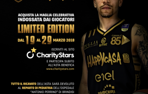Partita l’asta di beneficenza per le maglie nere dell’Happy Casa Brindisi – limited edition