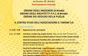 L’Associazione Il Timone 3.0 organizza il Seminario scientifico dal tema: progettazione, realizzazione e collaudo di opere in materiali sciolti