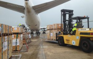 Partito dalla base UNHRD di Brindisi volo umanitario per rifugiati in Uganda