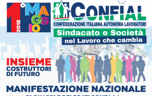 Il 1 Maggio a Brindisi la Manifestazione di Quadri e Delegati del Sindacato Confial