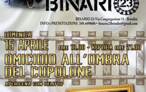 Omicidio All’Ombra del Cupolone, il nuovo appuntamento con Teatri a Vapore al Binario 23