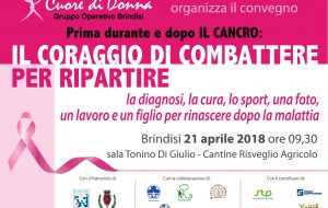 Ripartire dopo il cancro al seno. Il convegno di Cuore di donna nella sala Tonino Di Giulio