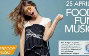 25 Aprile: Food Fun Music nel Centro Commerciale Le Colonne Shopping Centre
