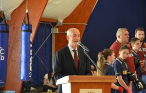 Il Capo della Polizia Gabrielli a Brindisi per inaugurare il nuovo tensostatico del quartiere Bozzano