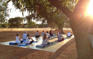Domenica 9 giugno AperiYoga sotto gli Uliveti di Serranova