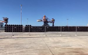 Rossi: Improprio l’uso di Costa Morena come deposito per le tubazioni Tap, si lavori per sviluppare traffici e occupazione nel Porto