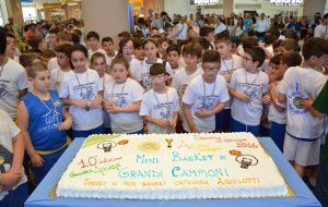 Domenica si rinnova l’appuntamento con Minibasket in Galleria”