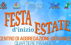 Venerdì 25 Festa di inizio estate al CAG Paradiso