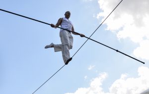 «Torneo della Civetta: in programma anche le traversate mirabolanti del funambolo Filippo Franco