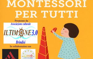 Domani si presenta a Brindisi il volume “Il metodo Montessori per tutti”
