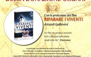 Giornata Nazionale della Donazione Aido: domenica 27 il film ‘Riparare i viventi’ nella parrocchia Mater Domini di Mesagne