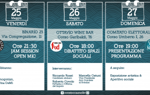 Ora tocca a noi: gli appuntamenti del weekend