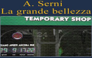 A spasso nel temporary shop – reparto numero 2. Di A.Serni