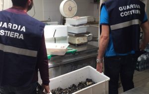 Sequestrati 75 Kg di prodotto ittico pescato di frodo: multa di €. 4.500