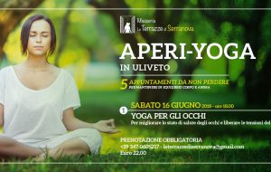 Da sabato 16 partono gli Aperiyoga alla Masseria Le Terrazze di Serranova