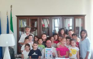 Gli alunni della classe 4^a della Giovanni XXIII visitano il Comune di San Michele