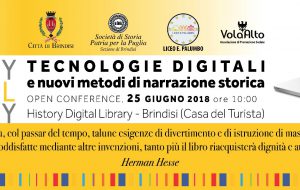 Tecnologie digitali e nuovi metodi di narrazione storica: se ne parla lunedì 25 alla Casa del Turista