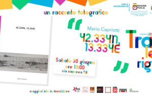 Rassegna “Tra le righe”: Sabato 30 Mario Capriotti presenta il libro “42.334N, 13.334E”