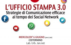 “L’Ufficio-stampa 3,0” a Cisternino: Mercoledì 6 Giugno un seminario gratuito per volontari
