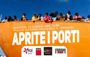 Oggi sit in “Aprite i porti”