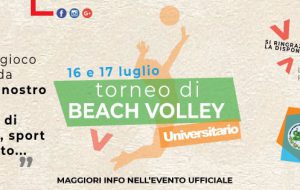 SUD – Studenti Universitari delle Distaccate e Community HUB Brindisi organizzano il “1° Torneo di Beach Volley Universitario”