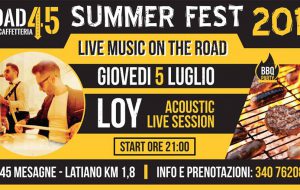 Giovedì 5 luglio secondo appuntamento con il Road45 Summer Fest
