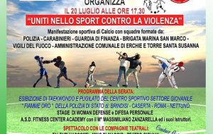 Uniti nello sport contro la violenza