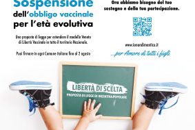 Sospensione dell’obbligatorietà vaccinale nell’età evolutiva: raccolta firme nei comuni della Valle D’Itria