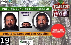 Preciso, conciso e circonciso. Il Cabaret di Elio Angelini alla Pineta Ulmo di Ceglie