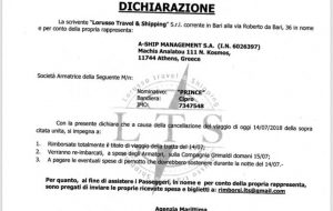 Traghetto fermato a Corfù: centinaia di passeggeri bloccati nel porto di Brindisi. Emergenza risolta alle 14.00