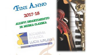 E’ tempo di saggio di musica per gli allievi della Scuola “Lucia Iurleo”