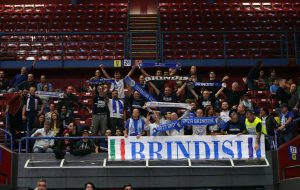 Happy Casa Brindisi: esordio con il botto in casa dei campioni d’Italia di Milano