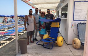 Conclusa la consegna delle sedie job nelle marine di Carovigno