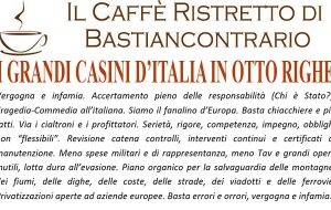 Il Caffè Ristretto di BastianContrario