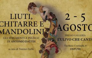 Inaugura ad Ostuni la Mostra di strumenti a pizzico di Antonio Dattis