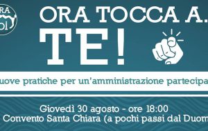 Ora tocca a Noi in assemblea: appuntamento per oggi nell’ex convento Santa Chiara
