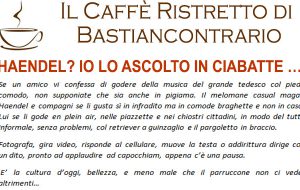 Il Caffè Ristretto di BastianContrario