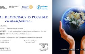 Global Democracy is possible: se ne discute martedì 18 all’Hotel Internazionale