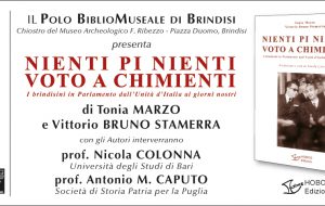 Mercoledì 19 si presenta il libro “Nienti pi nienti voto a Chimienti” di V.B. Stamerra e T. Marzo