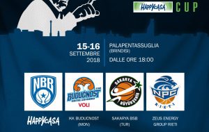 VIII Memorial “Elio Pentassuglia” – Happy Casa Cup: biglietti in vendita