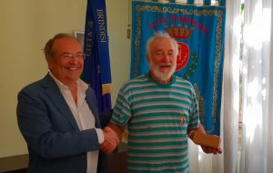 Il Sindaco ha incontrato Vito Cisternino, il pensionato che si impegna per il decoro e la bellezza di Brindisi