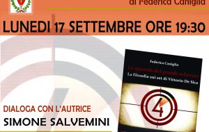 Stasera Federica Caniglia presenta “Lo sguardo del grande schermo. La filosofia sui set di Vittorio De Sica”