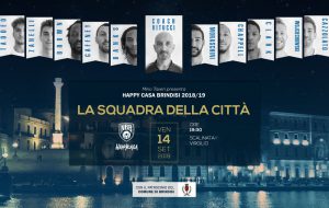 New Basket Brindisi: stasera la presentazione alla città nel suggestivo scenario della scalinata virgiliana