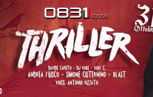 Il 31 Ottobre allo 0831 Space la grande notte di Halloween