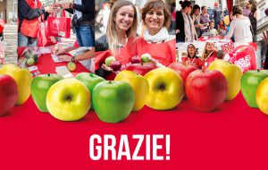 La Mela di AISM: i ringraziamenti per il successo della raccolta fondi